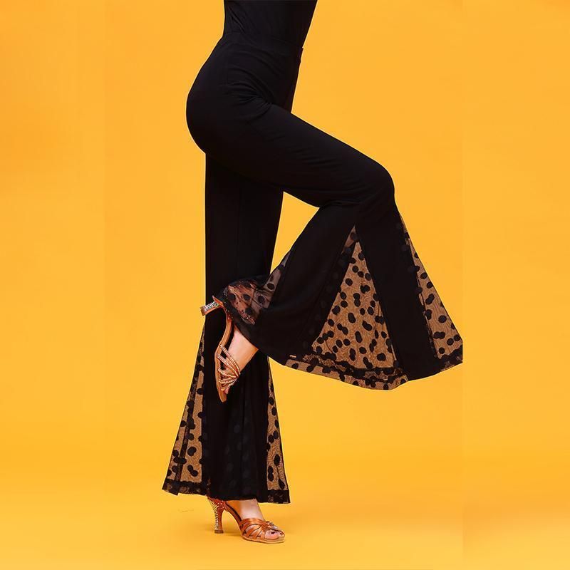 Acquistare Pantaloni Stile Danza Pop Latino Signora Nero Pratica Sala Da  Ballo Donna Cha Cha Rumba Samba Jive Outfit Zh1552 Economico | Consegna  Veloce E Qualità | It.Dhgate