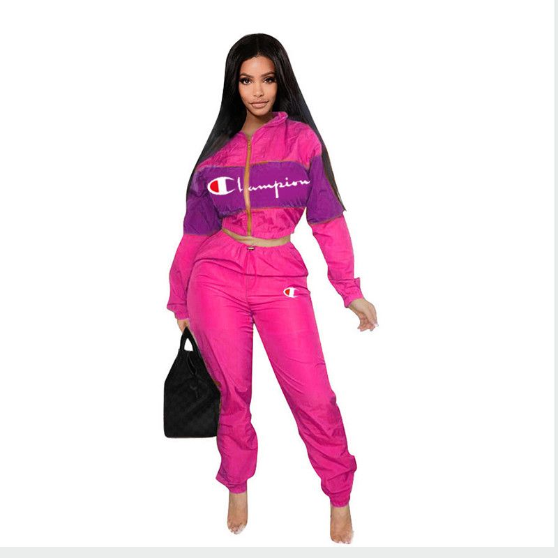 champion pink sweatsuit