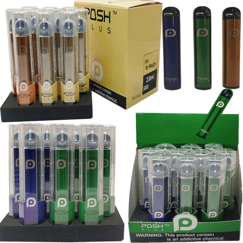 2020 Posh Plus Pod Disposable Vape Pen Device Pod E Cigarettes