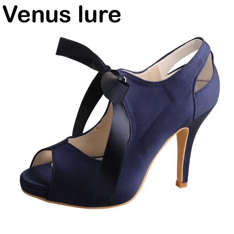 womens blue pumps