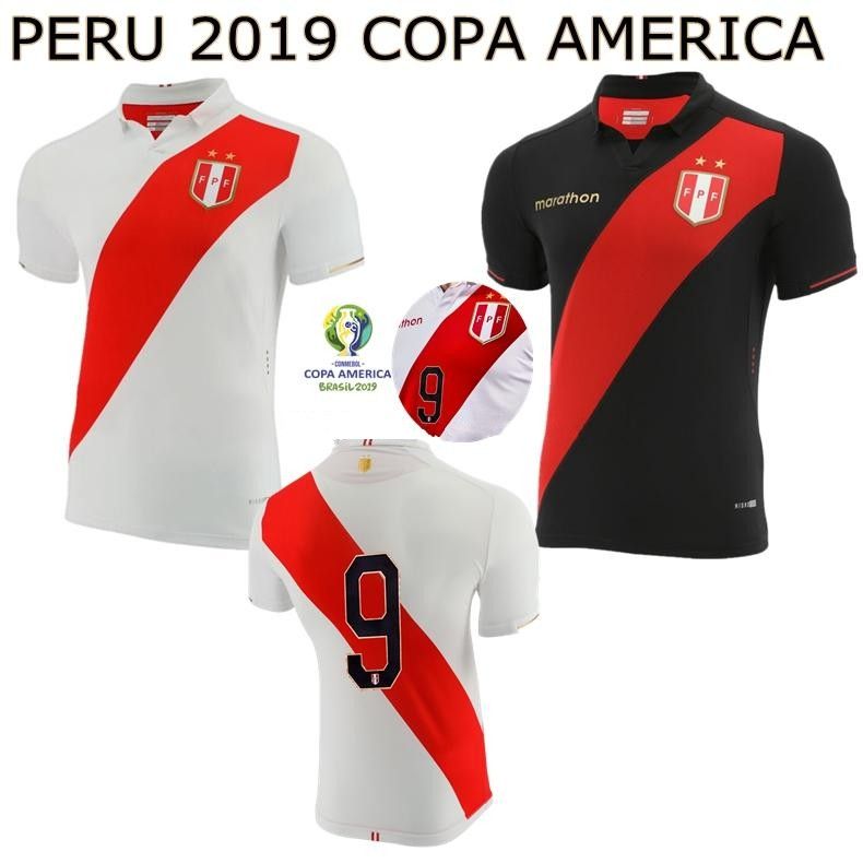 2020 19 20 Copa America Peru Soccer Jerseys 2019 Home Peru 9