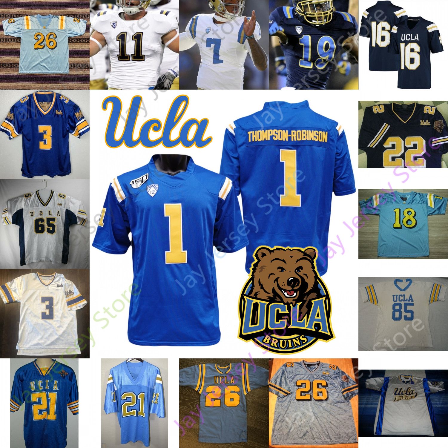 ucla custom jersey
