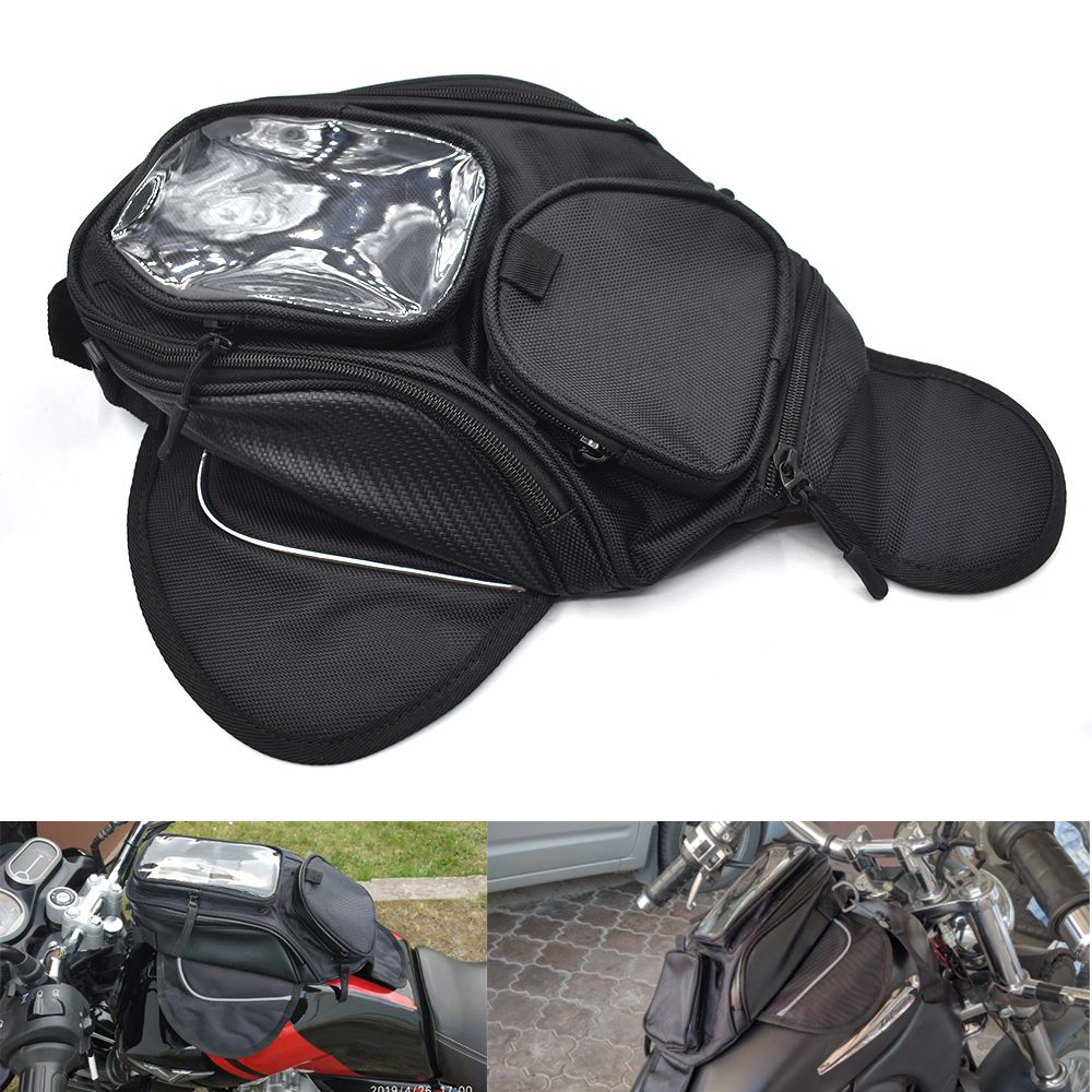 For Motorcycle Luggage Case Tank Bag Motorbike Saddle Bag ...