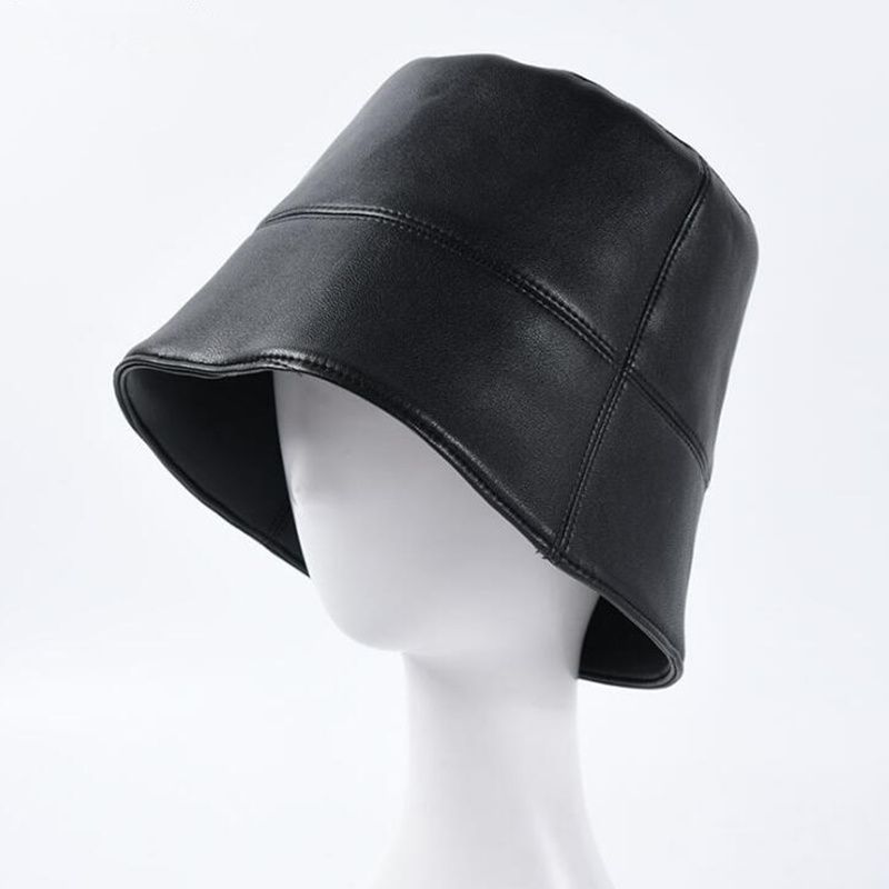 ladies waterproof hats leather