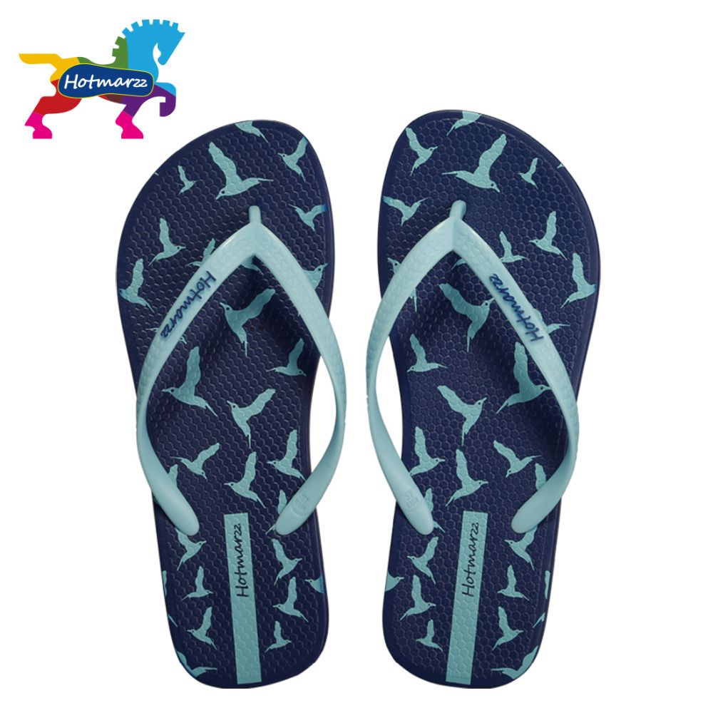 Compra Hotmarzz Zapatillas De Mujer Chanclas De Verano Playa Sandalias  Planas Animales Gaviotas Imprimir Casa De Moda Zapatos Dormitorio Señoras  T190708 Barato | Entrega Rápida Y Calidad | Es.Dhgate