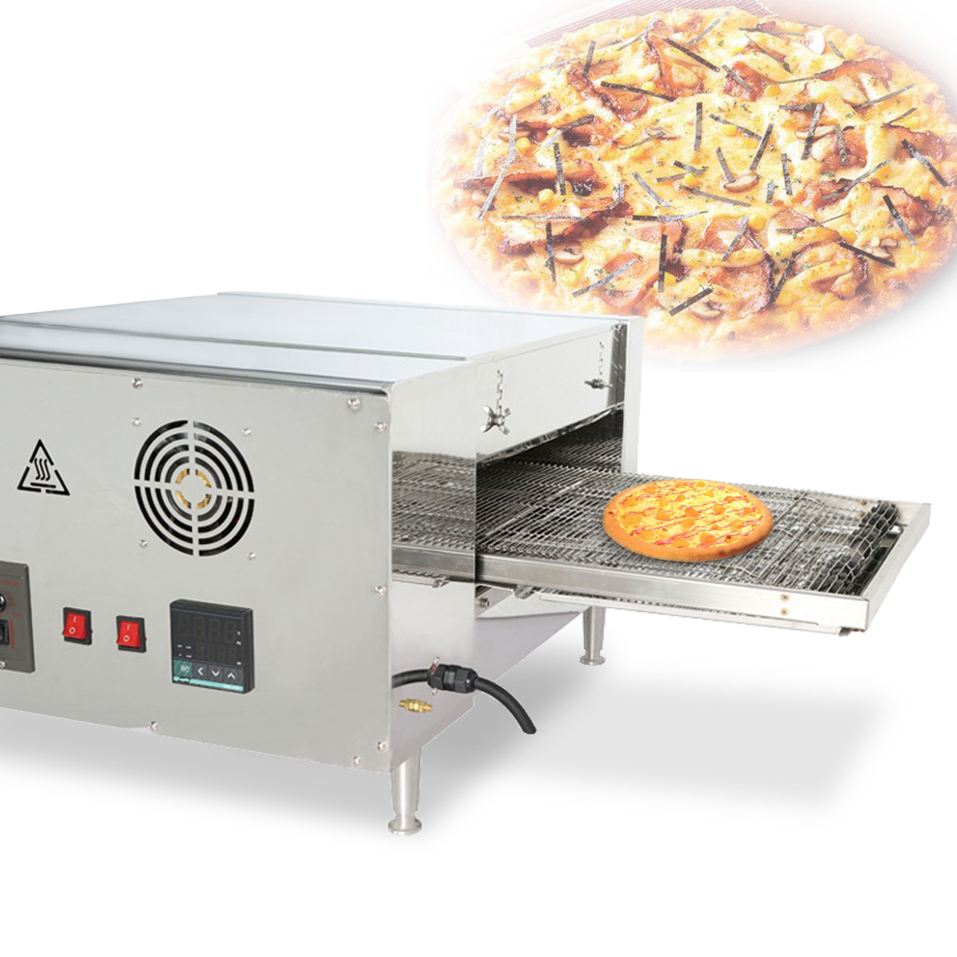 Compre Envío Gratis Comercial Crawler Pizza Horno Cadena Pizza Horno Pizza  Eléctrica Horno Digital Pantalla Digital Horno De Horneado Automático A  1.711,76 € Del Whitebai321 | Es.Dhgate.Com