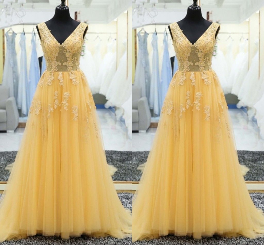 cheap yellow dress