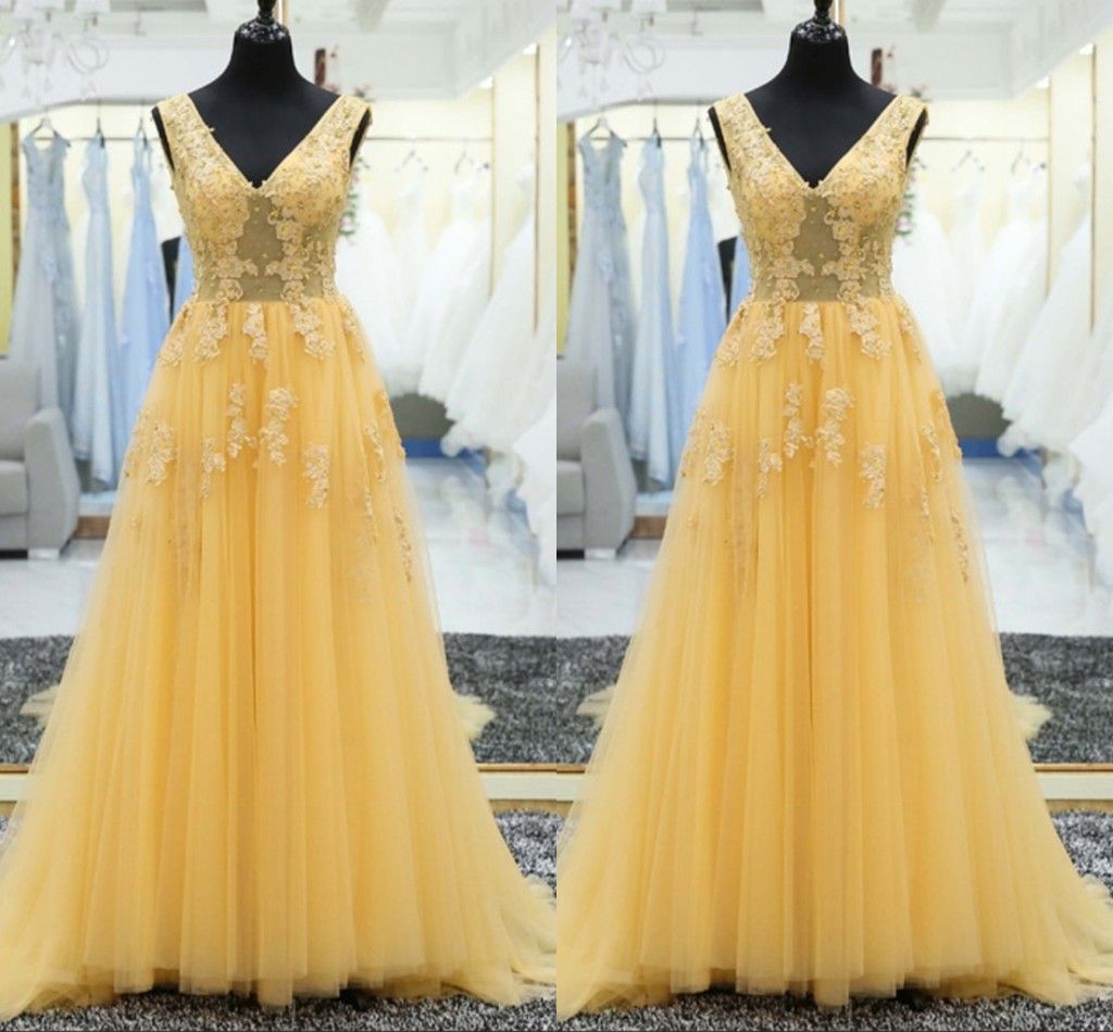 cheap yellow dress