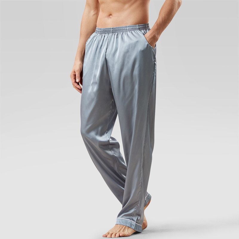 New Arrival Ice Silk Pajamas Men Summer 