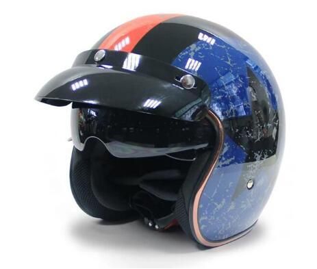 harley open face helmet
