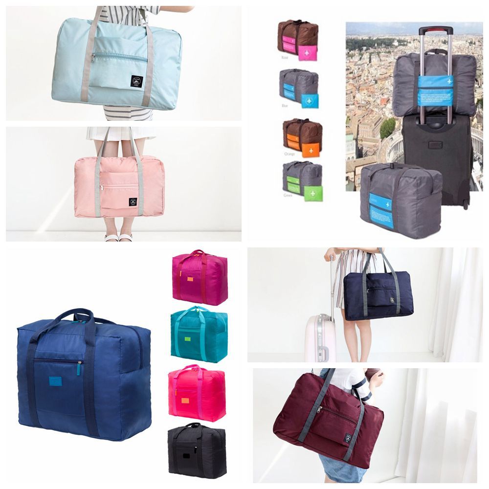 Compra 13 Estilos Bolsa De Viaje Viaje Mujer Bolsa Plegable Hombre Unisex  Equipaje Bolsos De Viaje Bolsa De Almacenamiento De Equipaje Plegable  Portátil Duffle FFA1854 Barato | Entrega Rápida Y Calidad | Es.Dhgate