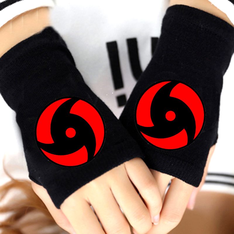 Halloween Cosplay Soild Guantes De Punto Unisex Sin Dedos Halloween Cosplay Soild Guantes De Punto Unisex Sin Dedos