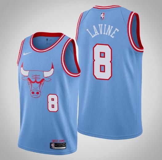 zach lavine white jersey