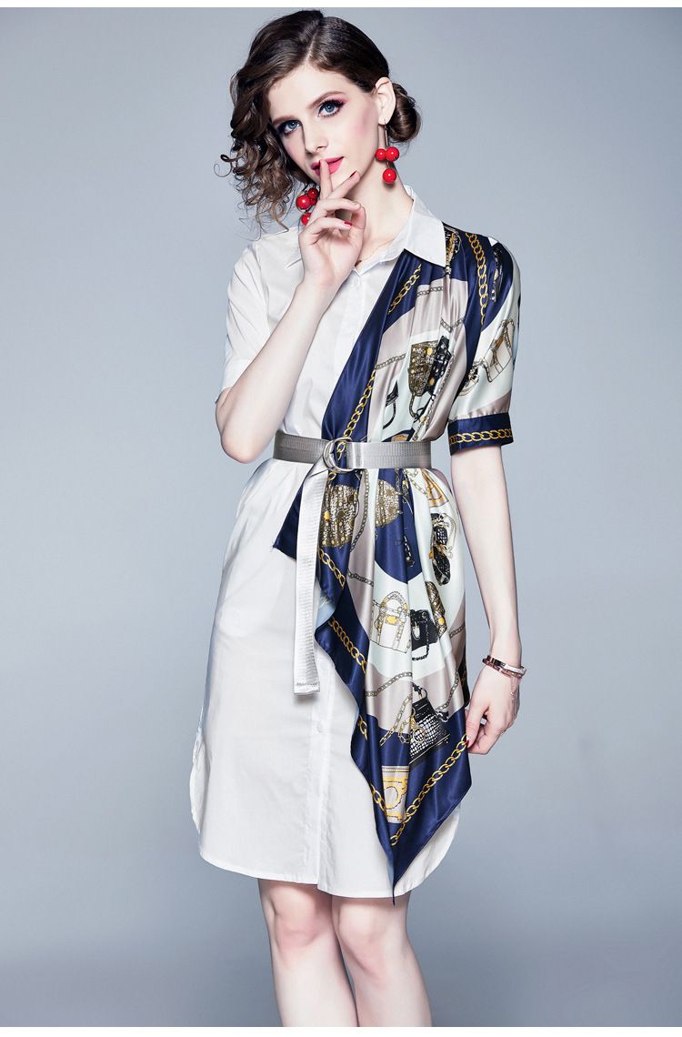 womens shirt dress knee length
