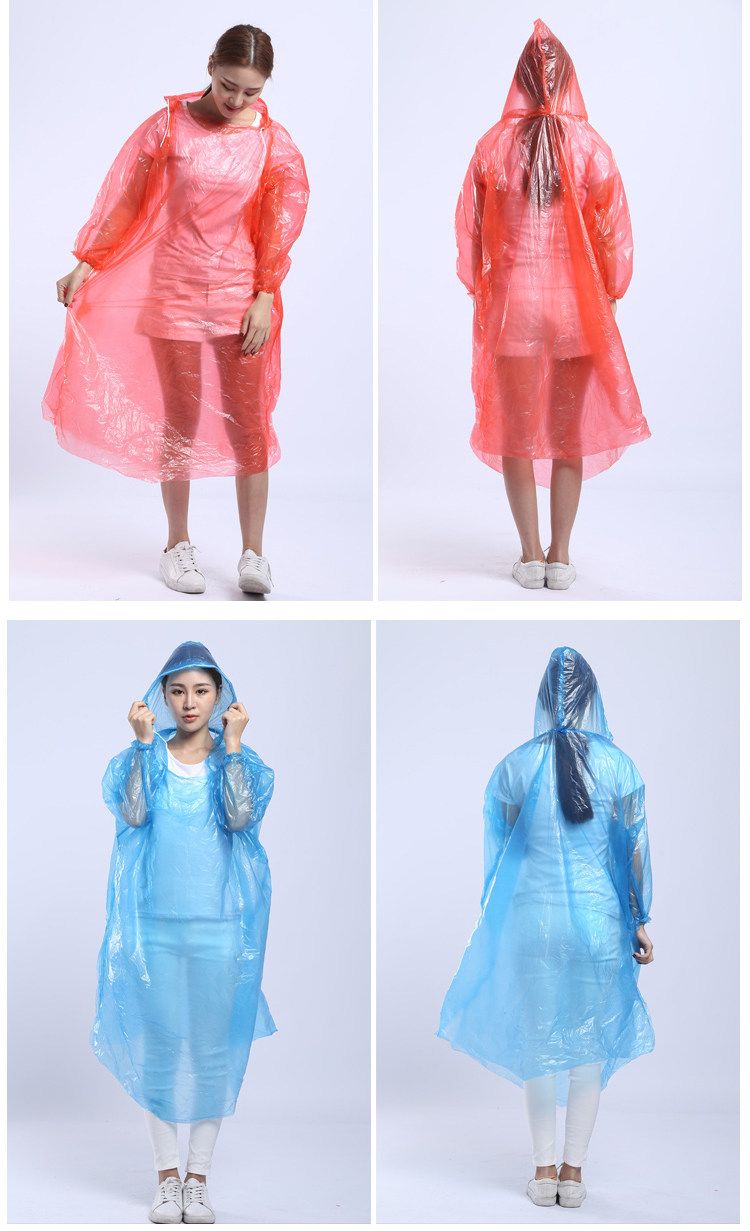 shopping raincoat