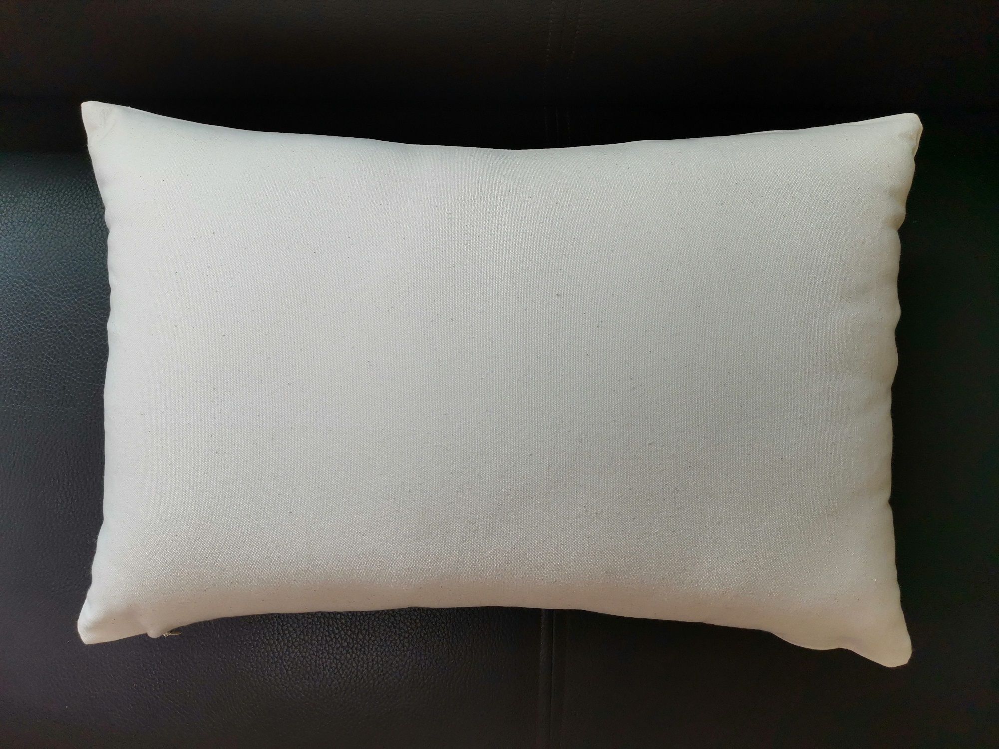 Canvas Pillow Covers Blank Pillow Cover 12x18 Blank Cotton Cushion