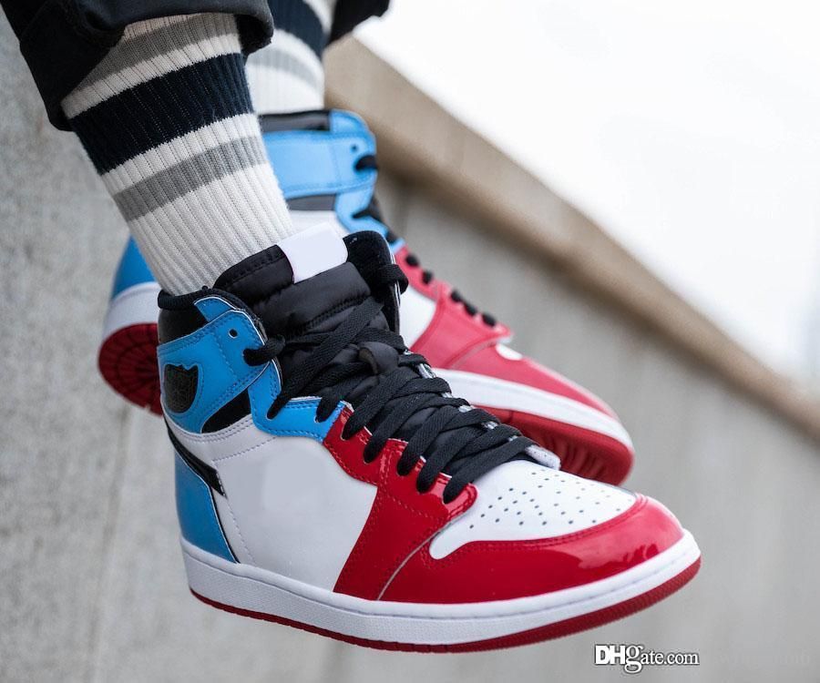 retro 1s red and blue