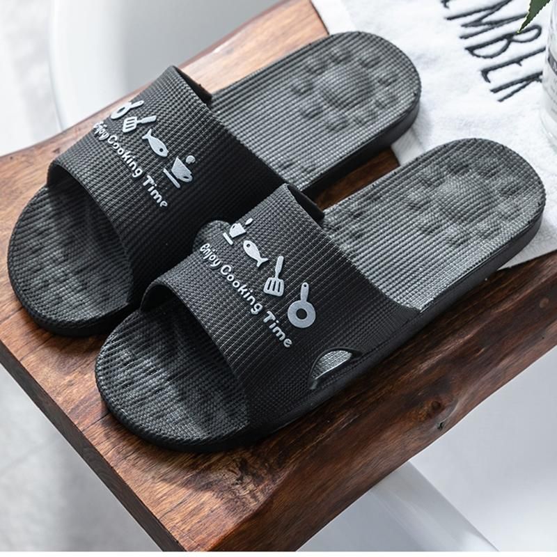 non plastic flip flops