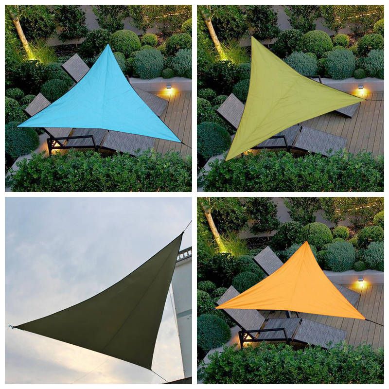 Grosshandel Sonnenschutz Wasserdicht Einfarbig Dreieck Sonnenschutz Uberdachung Garten Terrasse Pool Schatten Segel Markise Hof Balkon Schatten Werkzeug Cls328 Von Bling World 6 92 Auf De Dhgate Com Dhgate