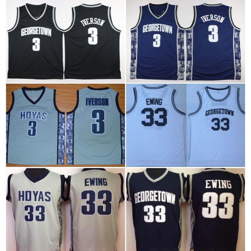 2021 University Hoyas Jerseys Men Sale Basketball Allen 3