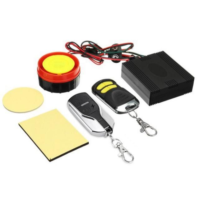 Sistema de Alarma para Motocicleta Sistema de Seguridad antirrobo de 12 V Motor de Control Remoto para Motocicleta Alarma de Seguridad para tranv/ía