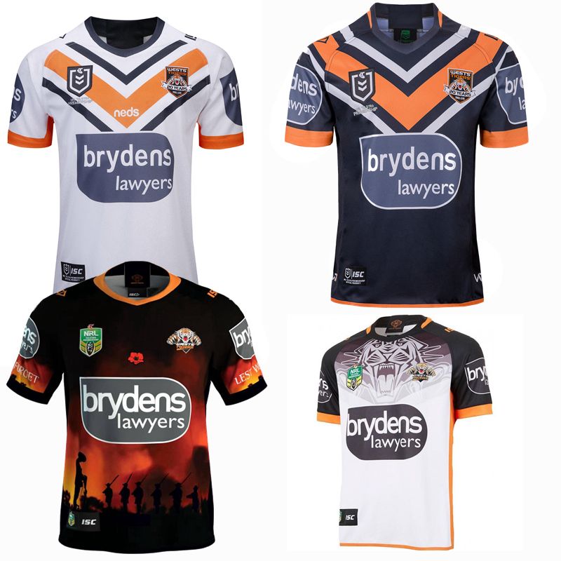 nrl west tigers jersey