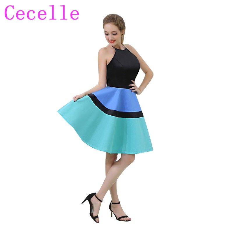 colorful semi formal dresses