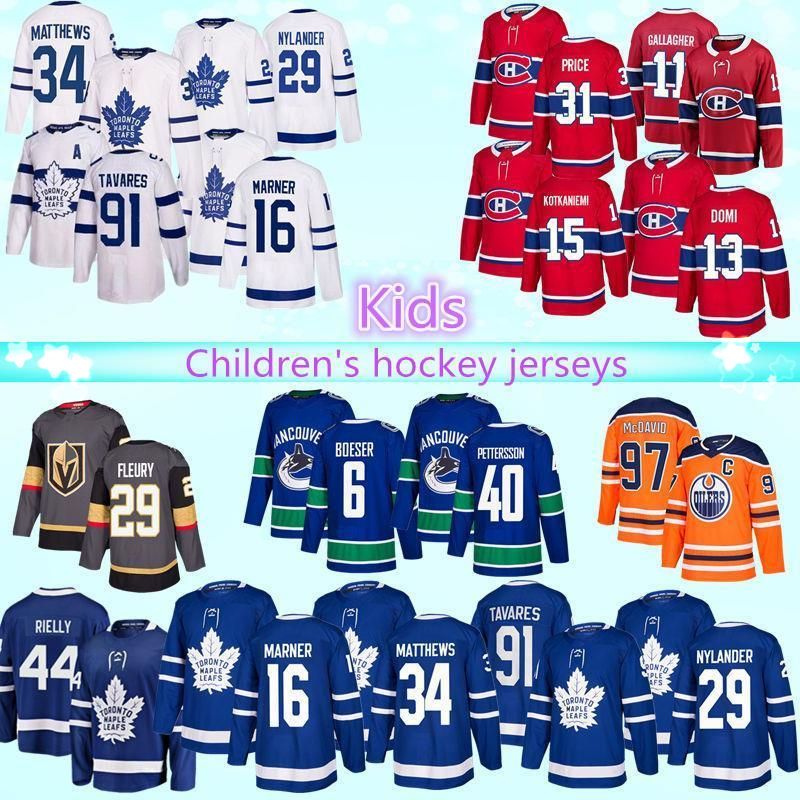 children's canucks jersey