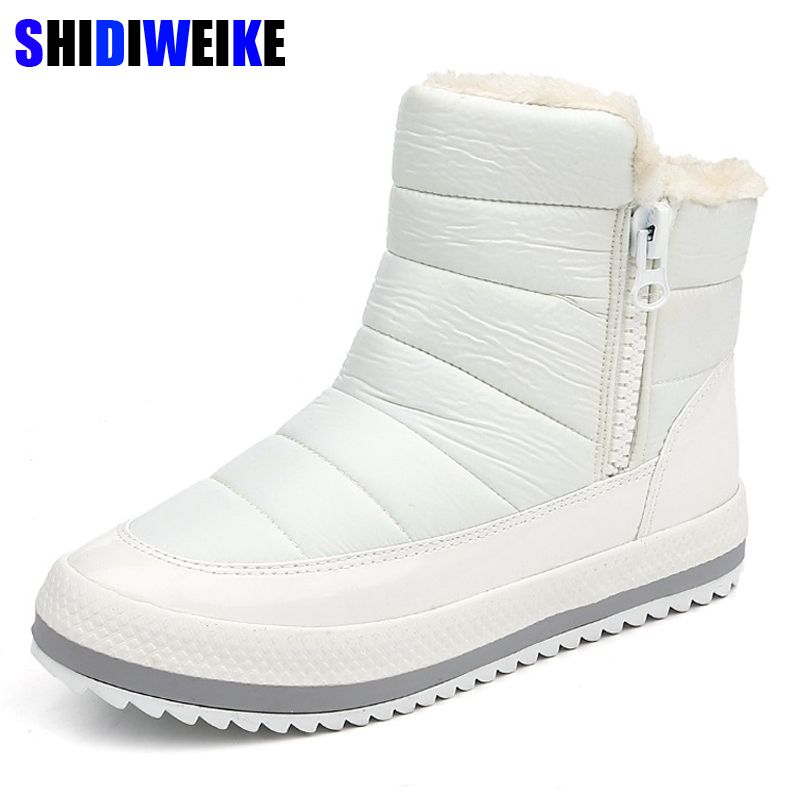 womens winter boots with zipper