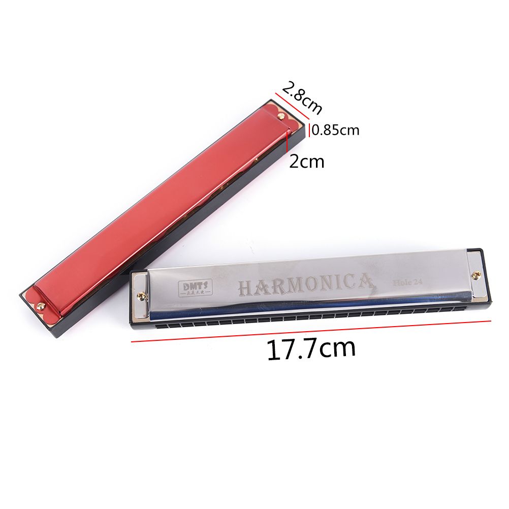 16 Löcher C Key Tremolo Mundharmonika Mundharmonika Musikinstrument