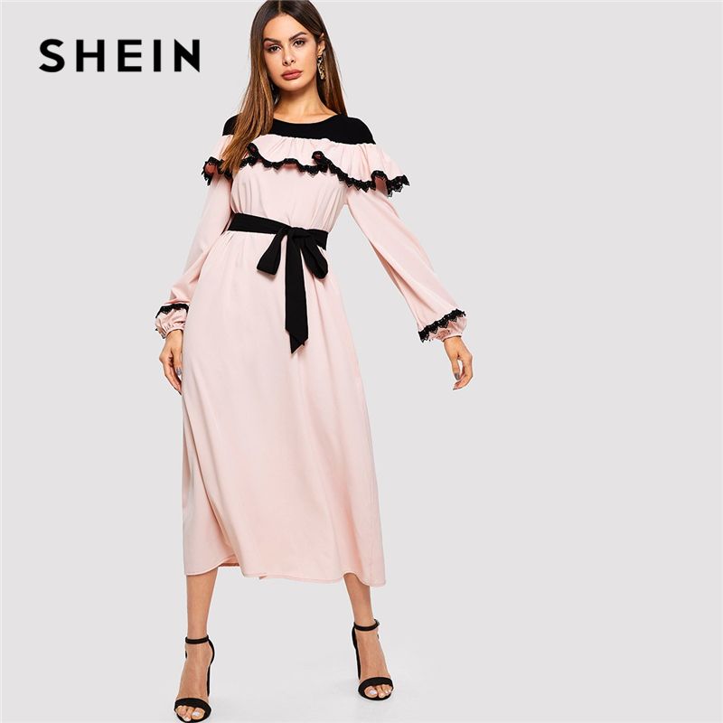 shein long frocks