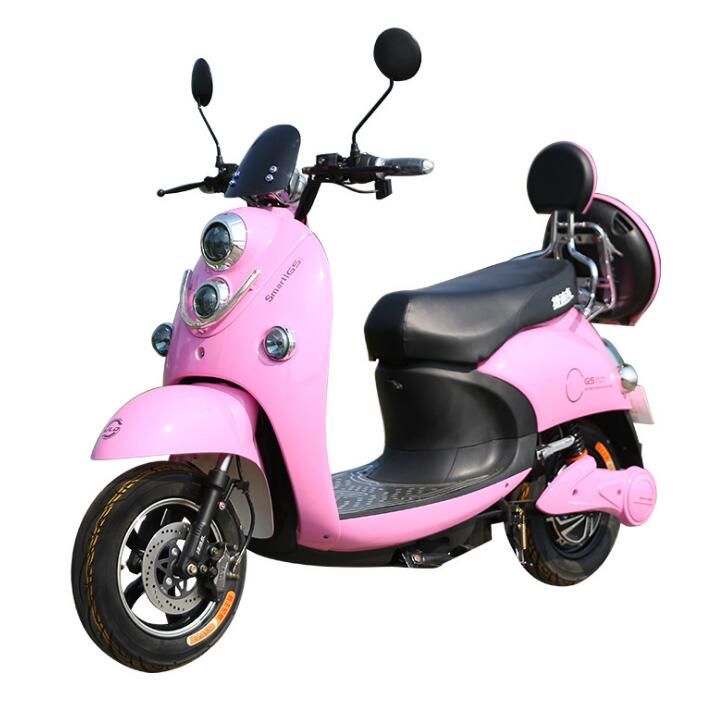 pink electric motorcycle