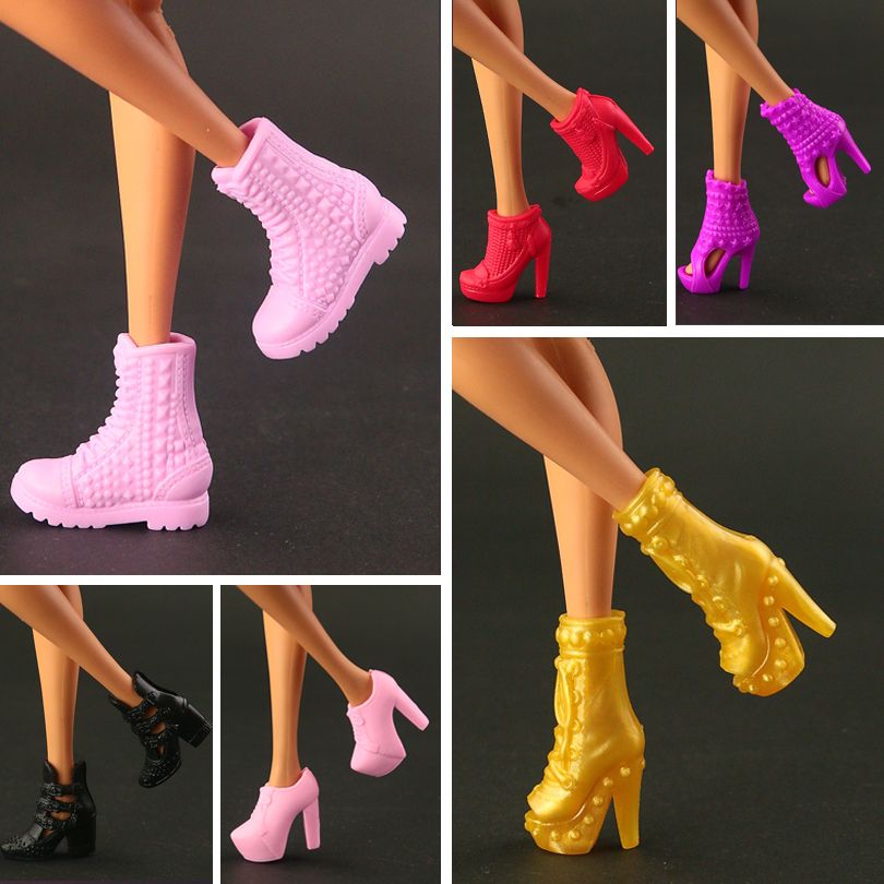 zapatos de silicona para barbies