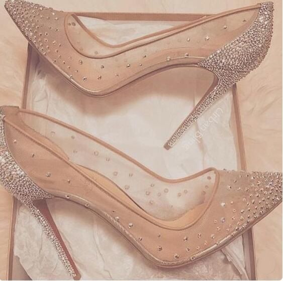 swarovski high heels