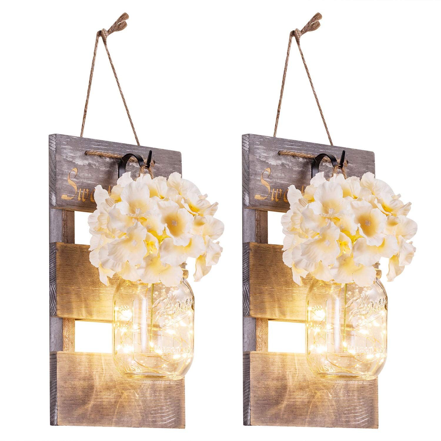 Compre Mason Tarros Aplique Rustica Decoracion Del Hogar De Hierro