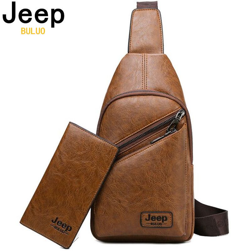 Sembrar Energizar Mono Bolsas JEEP Buluo Hombres De La Marca Honda Bolsas / Set Bolsa De Piel Del  Pecho Para Los Estudiantes Universitarios Manera Ocasional De Los Hombres  De La Bolsa De Hombro Crossbody De