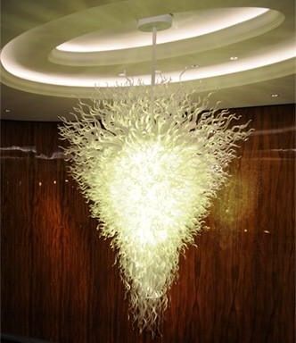2021 Lamps White Colored Lights Hand Blown Murano Glass Chandeliers Modern Custom Made Italian Style Chandelier Large From Longreelight 1 265 64 Dhgate Com