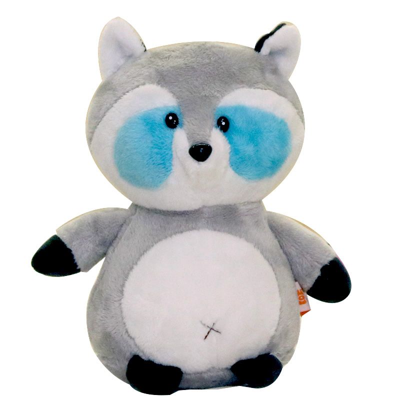 giant stuffed raccoon