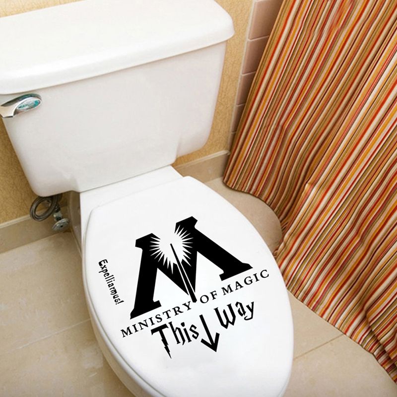 Pegatinas de Pared Harry Potter Ministerio de Magia Vivero Decoración Cuarto De Baño Calcomanía Vinilo Pegatinas de Pared Harry Potter Ministerio de Magia Vivero Decoración Cuarto De Baño Calcomanía Vinilo