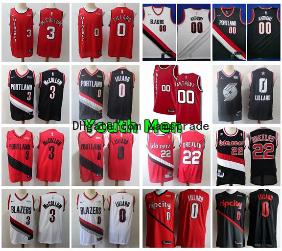 cj mccollum youth jersey