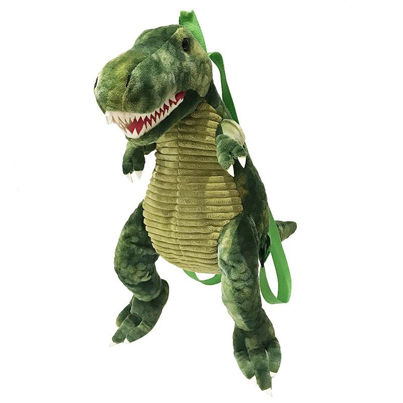 Dinosaurio 3D creativa Mochila de dibujos animados lindo del animal de la felpa del morral dinosaurios Dinosaurio 3D creativa Mochila de dibujos animados lindo del animal de la felpa del morral dinosaurios