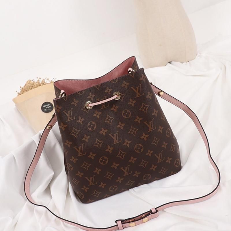 leather bucket handbag sale