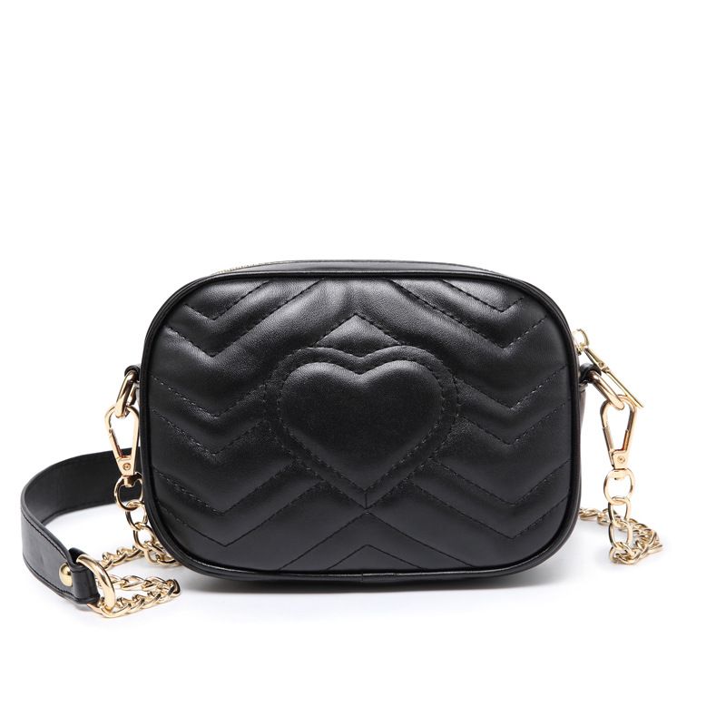 gold chain side bag
