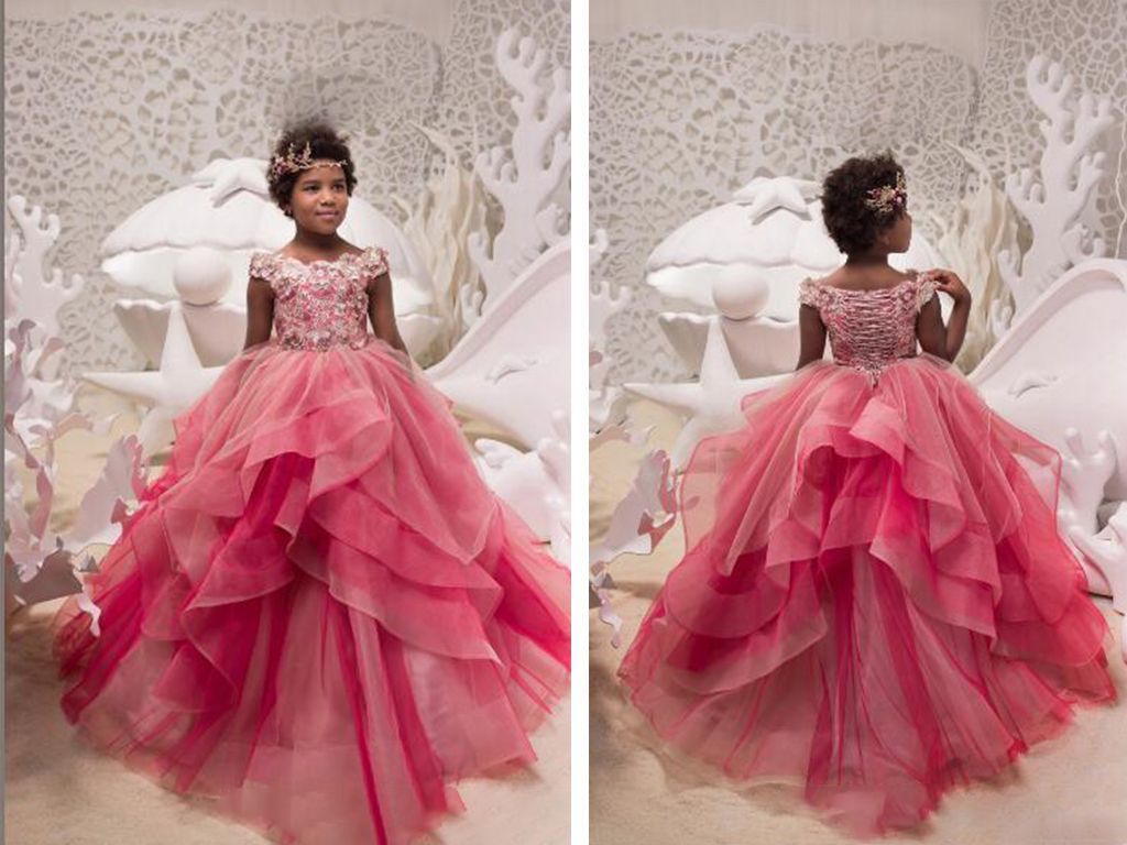 young girls pageant dresses