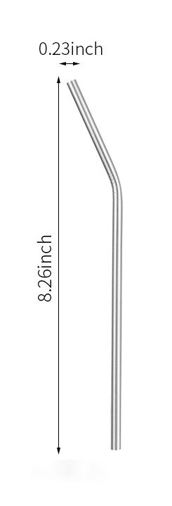 Bend Straw 8.4inch