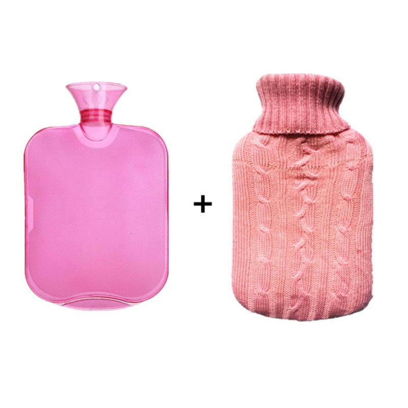 Rubber 2L Hot Water Bottle with Knitted Cover for Cramps Pain Relief -  China Hot Water Bottle and Hot Water Bag price