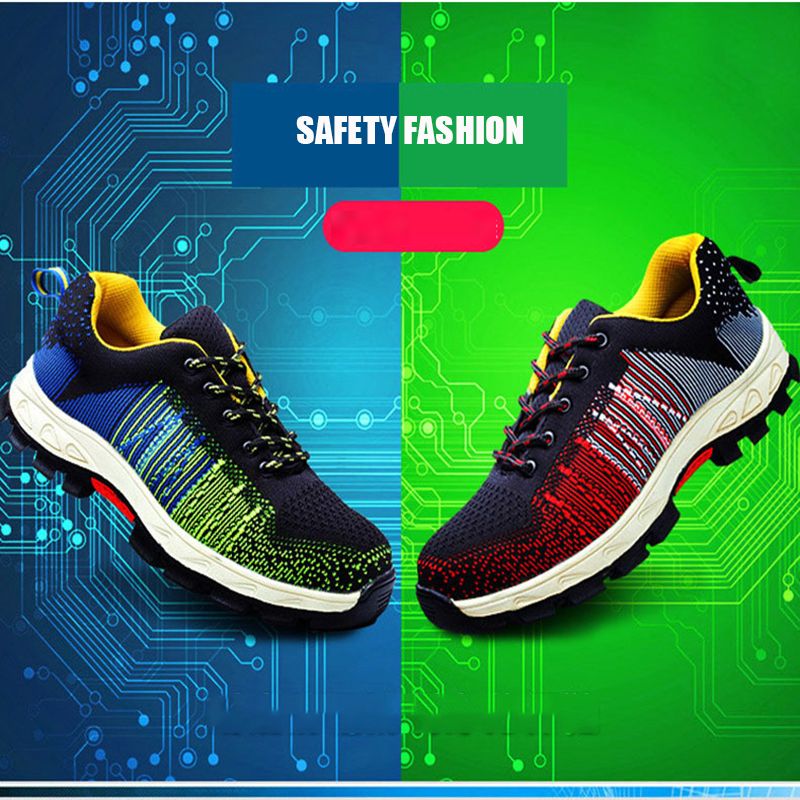 men's composite toe work sneakers