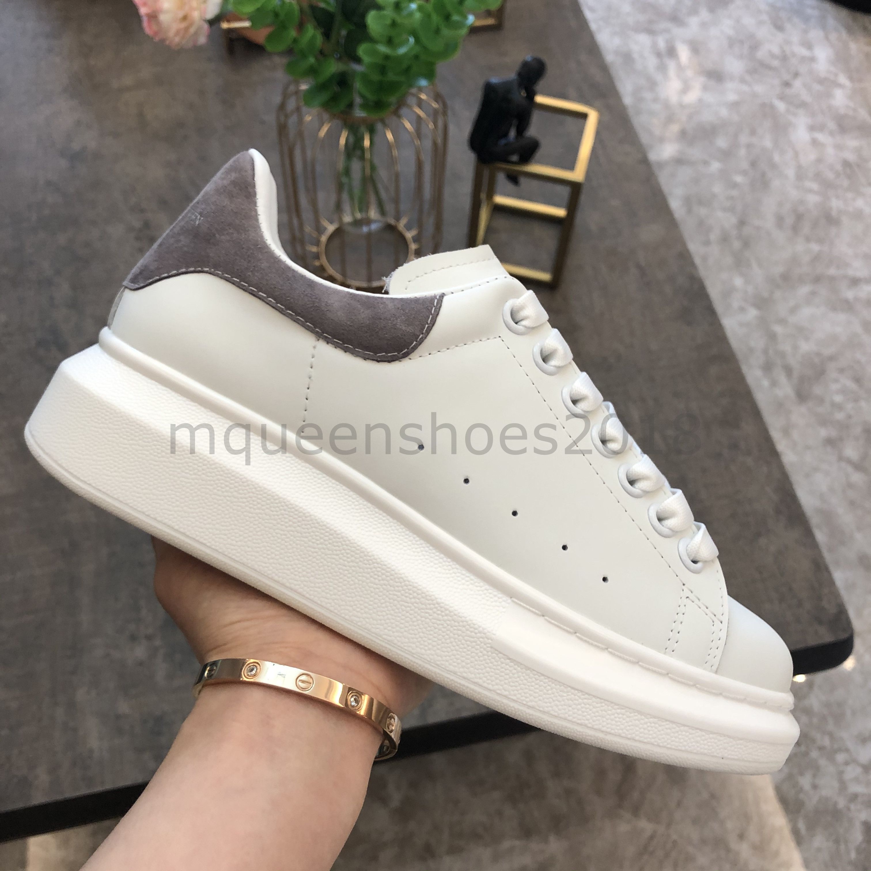 trendy platform sneakers