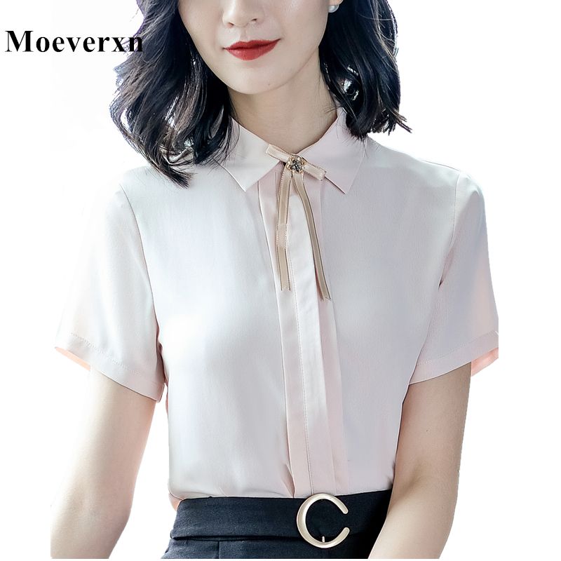 white chiffon blouse plus size