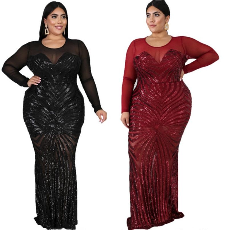 plus size sequin maxi skirts